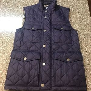 M Authentic Burberry Quilted Men's Vest